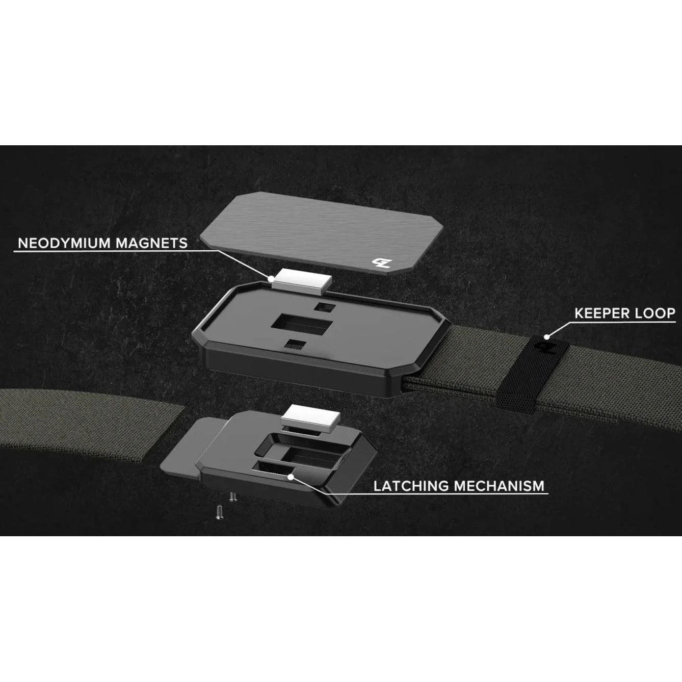 Rak Buck Small Logo Groove Life ™ Stretch Belt 8 Rak Buck Small Logo Groove Life ™ Stretch Belt - Image 6