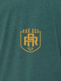 Shed Happens Sueded Tee -RakAdx shed happens back design