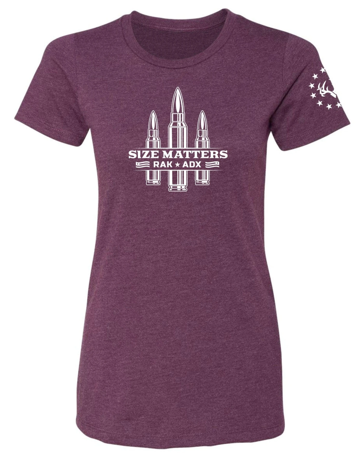 Womens Size Matters Bullet Tee 3 Womens Size Matters Bullet Tee