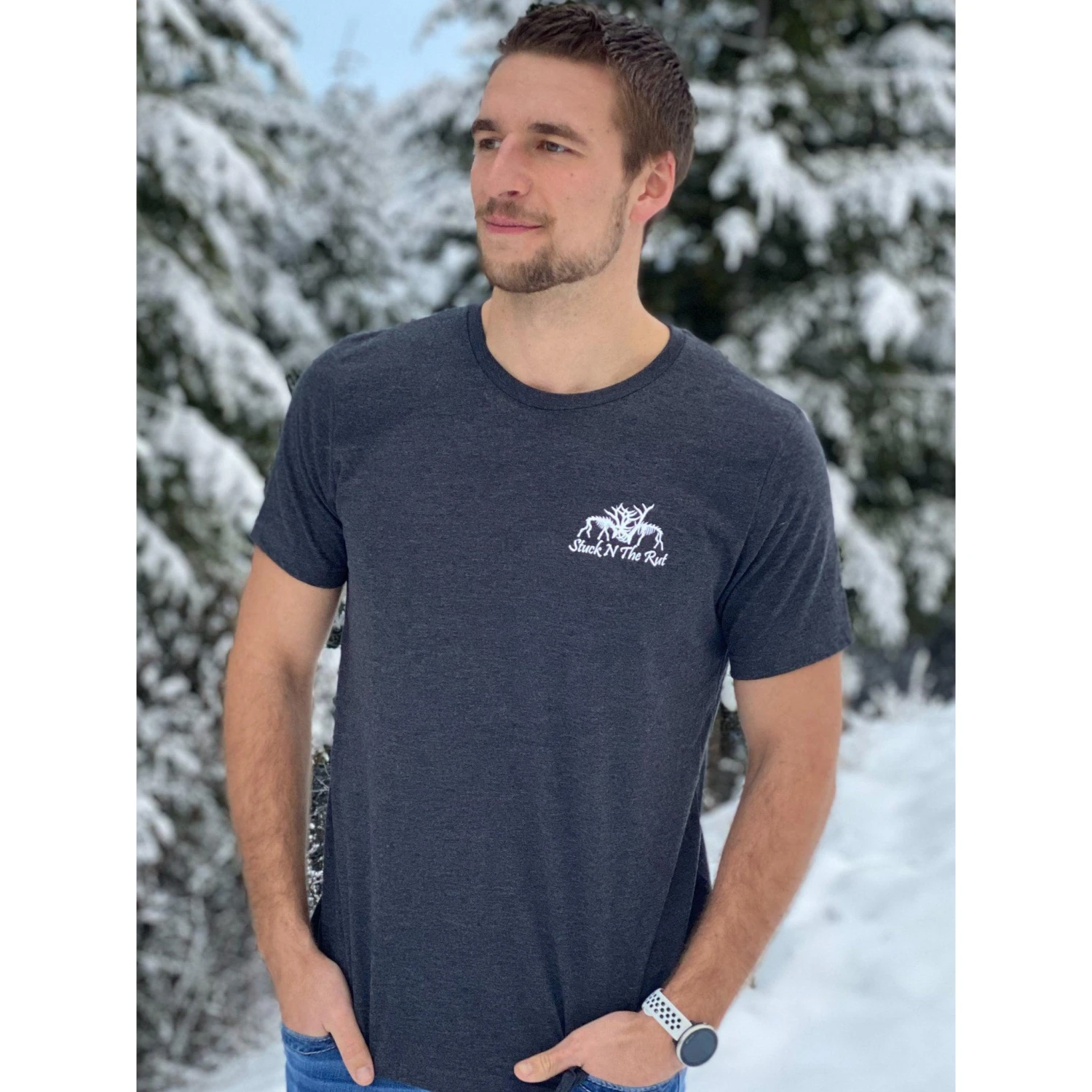 SNTR - Wolf Hugger Tee OD 5 SNTR - Wolf Hugger Tee OD - Image 3