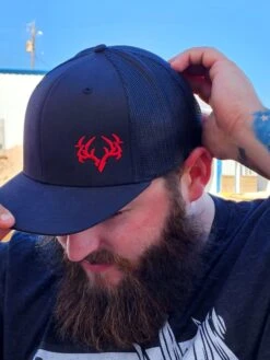 Stealth Trucker Hat -RakAdx stealth trucker hat headwear rakadx osfm