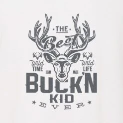 Youth The Best Buck'n Kid Ever - OD -RakAdx the best buckn kid ever od youth shirt rakadx 4