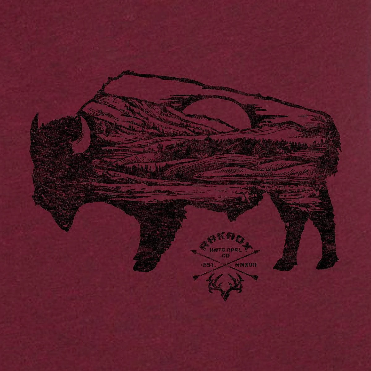 Wilderness Buffalo Tee 6 Wilderness Buffalo Tee - Image 4