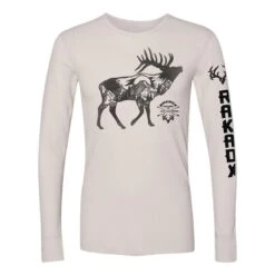 Wilderness Elk Long Sleeve Thermal Tee | Unisex -RakAdx wilderness elk long sleeve thermal tee unisex seasonal wear rakadx sand discontinued small 10