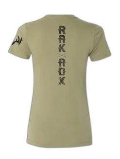 Womens Wilderness Muley Tee -RakAdx wilderness muley ladies back