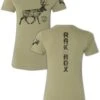 Womens Wilderness Muley Tee -RakAdx wilderness muley ladies both