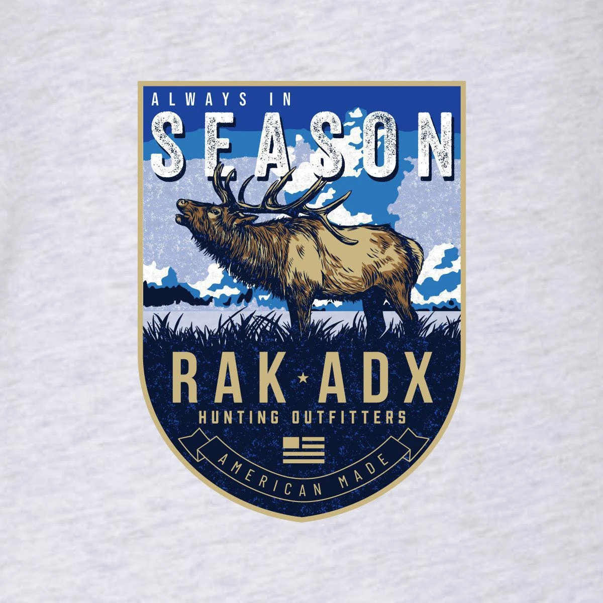 Womens Always In Season Elk Tee 6 Womens Always In Season Elk Tee - Image 4