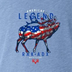 Womens American Legend Elk Tee -RakAdx womens american legend elk tee ladies shirt rakadx 4