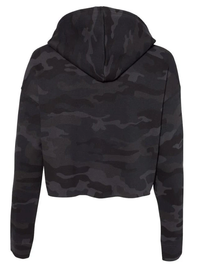 Womens Backwoods Retreat Crop Hoodie 5 Womens Backwoods Retreat Crop Hoodie - Image 3