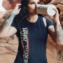 Womens Blue Viper Tee 14 Womens Blue Viper Tee -RakAdx womens blue viper tee ladies shirt rakadx 4