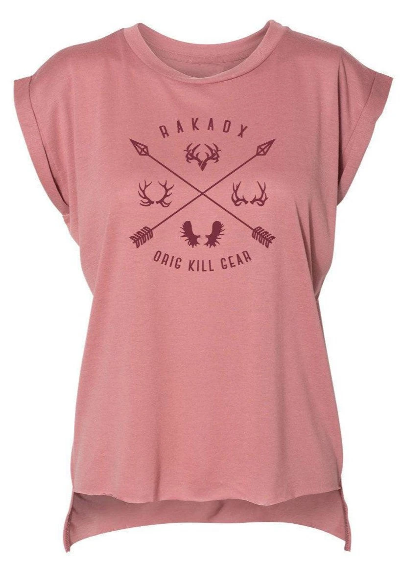 Womens Crisscross Flowy Muscle Tee 3 Womens Crisscross Flowy Muscle Tee