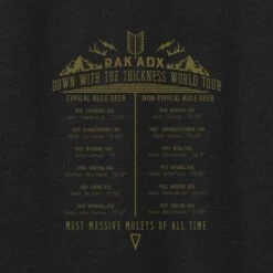 Womens Down With The Thickness Tee -RakAdx womens down with the thickness tee ladies shirt rakadx 5