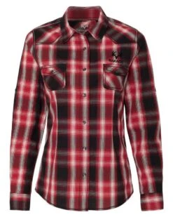 Womens Jasper Western Shirt | Red - Clearance