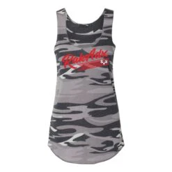 Womens Rebel Camo Racerback Tank Top -RakAdx womens rebel camo racerback tank top seasonal wear rakadx camo grey discontinued x small 8