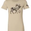 Womens Wilderness Elk Tee -RakAdx womens wilderness elk tee ladies shirt rakadx soft creme small 3