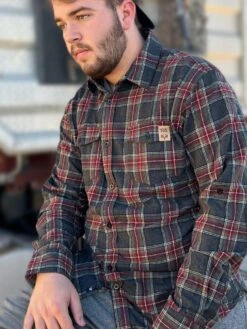 Yellowstone Flannel Shirt -RakAdx yellowstone flannel shirt seasonal wear rakadx